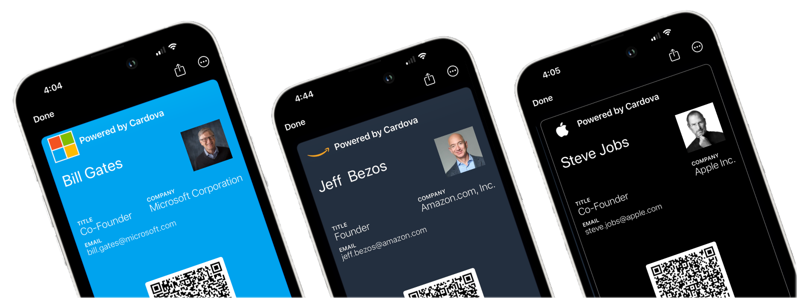Cardova App Screenshot